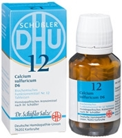 BIOCHEMIE DHU 12 Calcium sulfuricum D 6 Tabletten