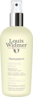 WIDMER Remederm Körperöl Spray leicht parfüm.