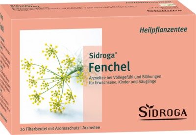 SIDROGA Fenchel Tee Filterbeutel