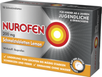 NUROFEN 200 mg Schmelztabletten Lemon