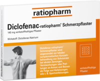 DICLOFENAC-ratiopharm Schmerzpflaster