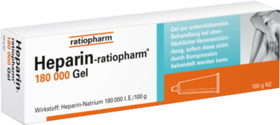 HEPARIN-RATIOPHARM 180.000 I.E. Gel