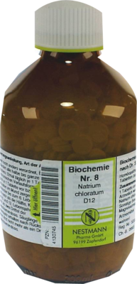 BIOCHEMIE 8 Natrium chloratum D 12 Tabletten