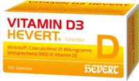 VITAMIN D3 HEVERT Tabletten