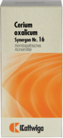 SYNERGON KOMPLEX 16 Cerium oxalicum Tabletten