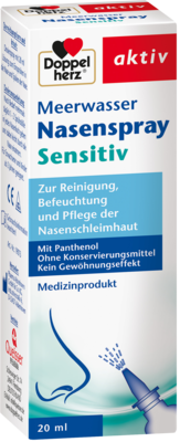 DOPPELHERZ Meerwasser Nasenspray mit Panthenol