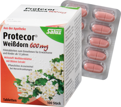 PROTECOR Weißdorn 600 mg Filmtabletten