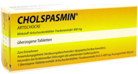 CHOLSPASMIN Artischocke überzogene Tabletten