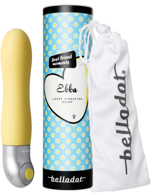 BELLADOT/EBBA großer starker Vibrator gelb