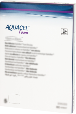 AQUACEL Foam nicht adhäsiv 15x20 cm Verband