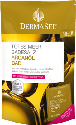 DERMASEL Totes Meer Badesalz+Arganöl