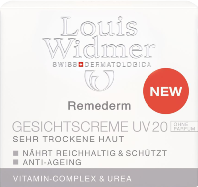 WIDMER Remederm Gesichtscreme UV 20 o.P.