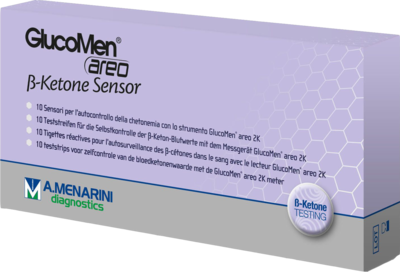 GLUCOMEN areo 2K ß-Ketone Sensor Teststreifen