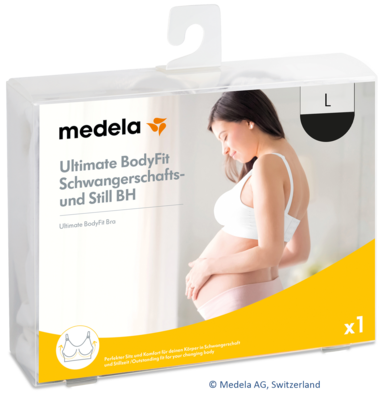 MEDELA Ultimate BodyFit BH Gr.L schwarz