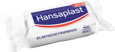 HANSAPLAST elastische Fixierb.gekreppt 8 cmx4 m