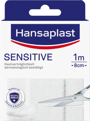 HANSAPLAST Sensitive Pflast.hypoallergen 8 cmx1 m