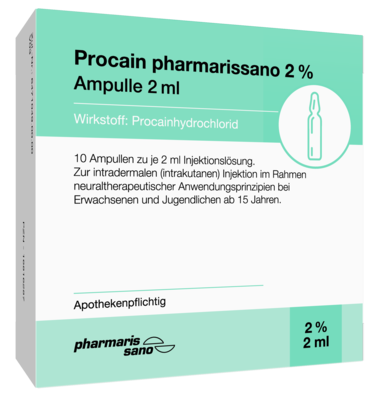 PROCAIN pharmarissano 2% Inj.-Lsg.Ampullen 2 ml