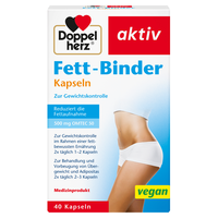 DOPPELHERZ Fett-Binder Kapseln