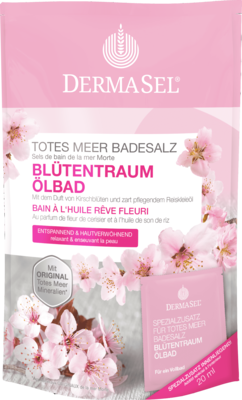 DERMASEL Totes Meer Badesalz Blütentraum