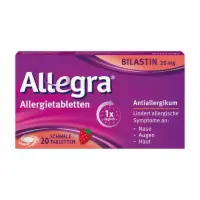 ALLEGRA Allergietabletten 20 mg Schmelztabletten